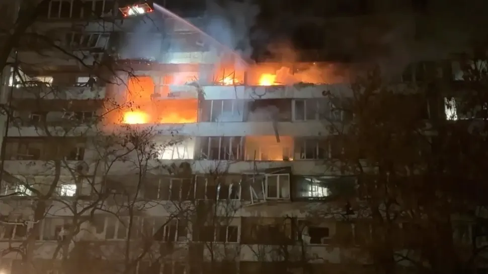 O serie de explozii auzite la Kiev după o alertă de rachete