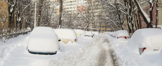 Iarna grea închide toate școlile din Gorj
