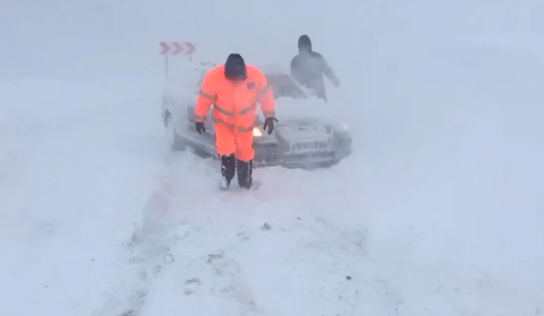 Drumul spre Rânca a fost închis din nou