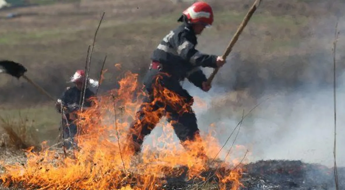 Amenzi usturătoare pentru cei care provoacă incendii de vegetație