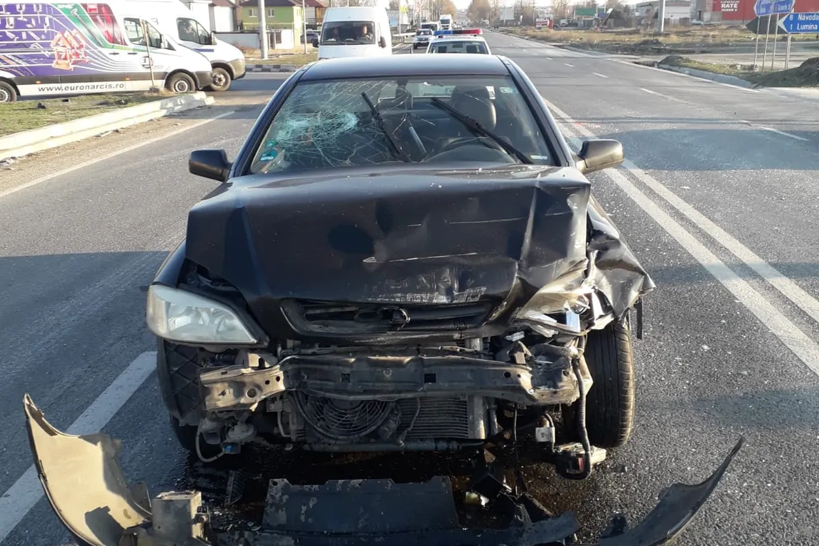 Un gorjean băut a provocat un accident grav în Mehedinți