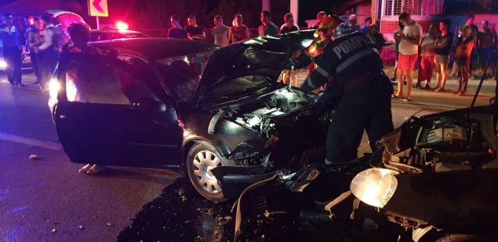 Accident cu șapte victime în Gorj