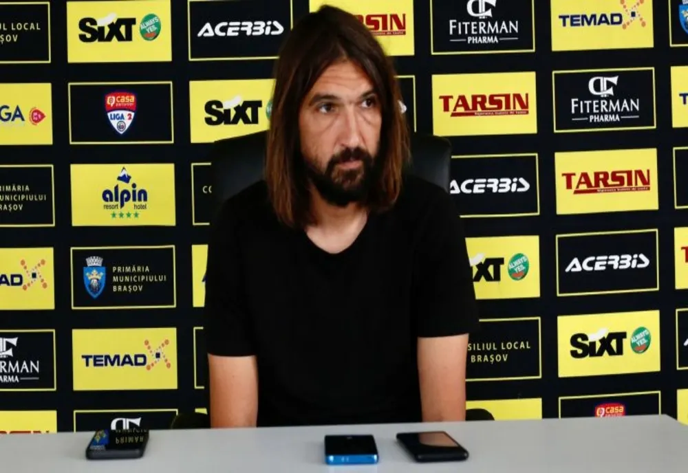 Dan Alexa, antrenor FC Brașov, înaintea meciului de la Târgu Jiu: “Tot timpul ești în pericol ca antrenor când nu ai rezultate”