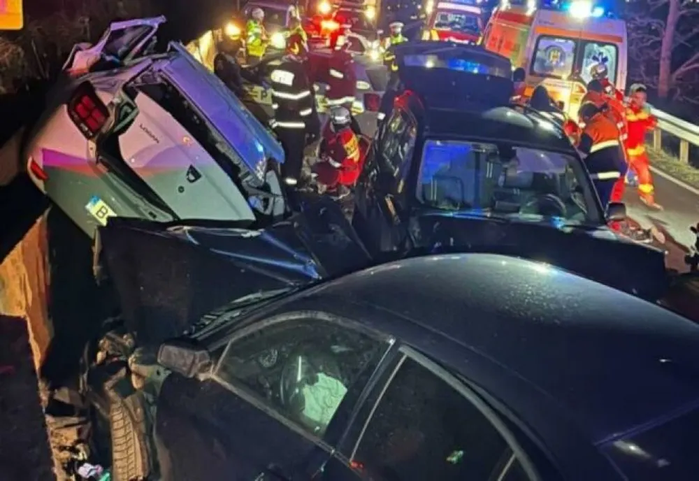 Bărbatul din Gorj, care a provocat accidentul din Sibiu, reţinut