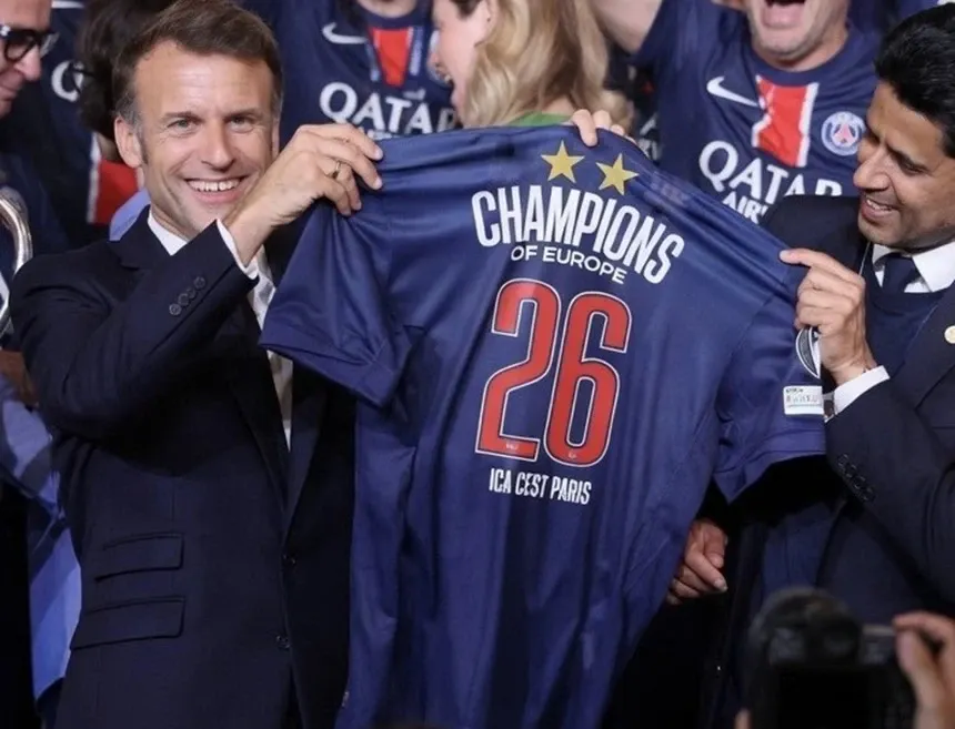 Emmanuel Macron, mesaj după triumful PSG în Liga Campionilor: „O nouă stea strălucește deasupra Parisului”