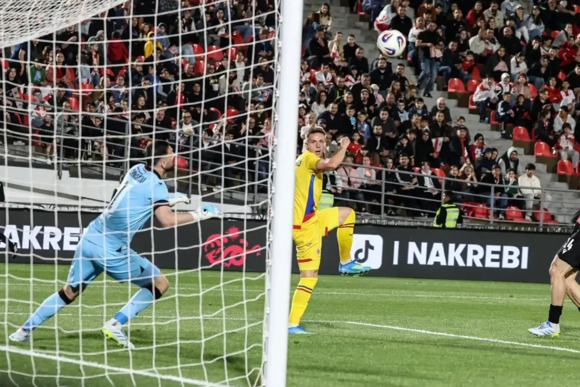 Georgia – România 1-1, în primul meci din noul mandat al lui Gică Hagi ca selecționer