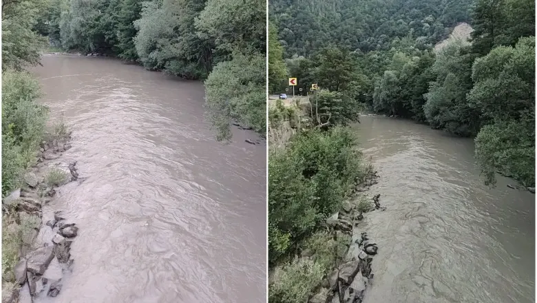 Poluare masivă pe Defileul Jiului