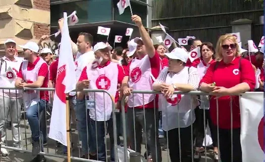 Marea grevă generală din Sănătate! Negocieri la Cotroceni