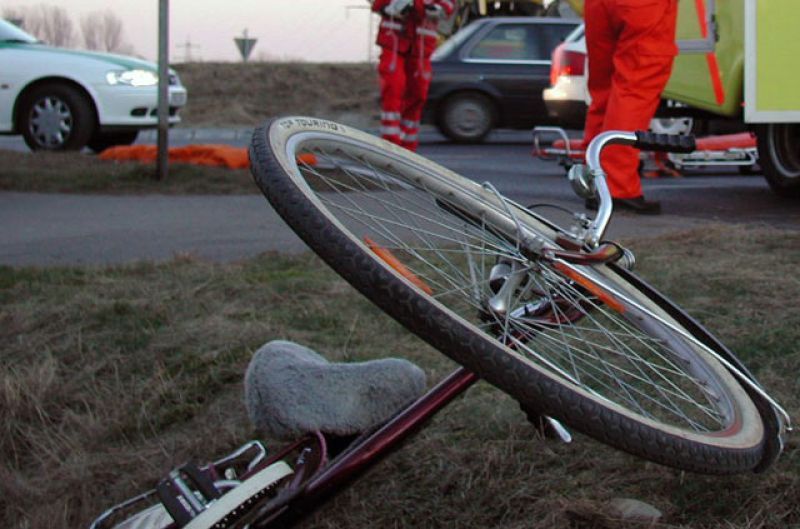 O gorjeancă s-a rănit grav după ce a rămas fără frâne la bicicletă