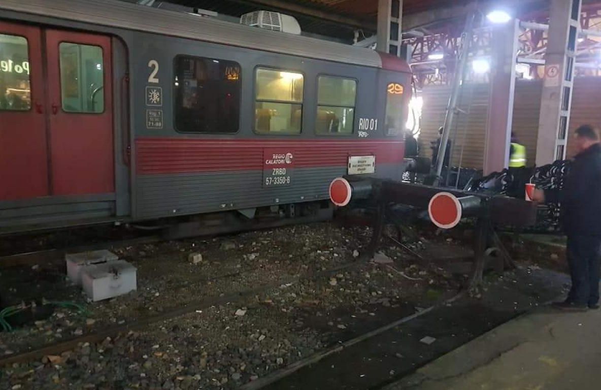 Trafic feroviar oprit între Gorj și Hunedoara
