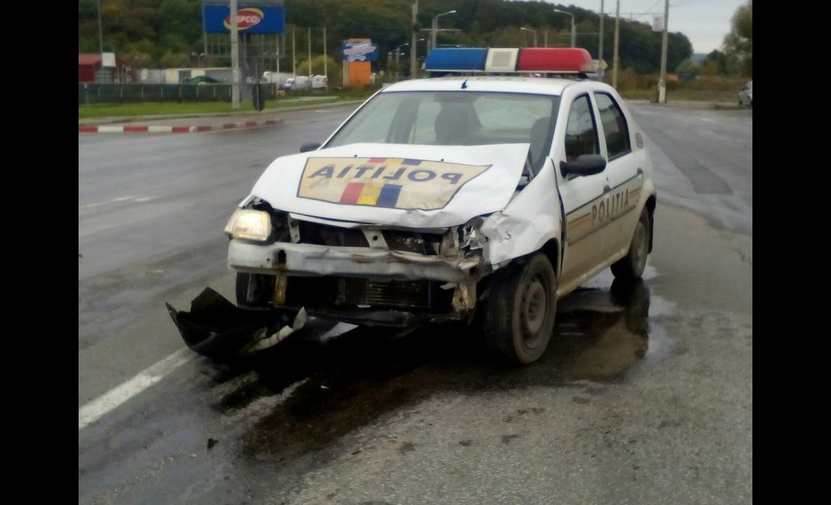 Accident la Motru: Doi bărbați au fost răniți