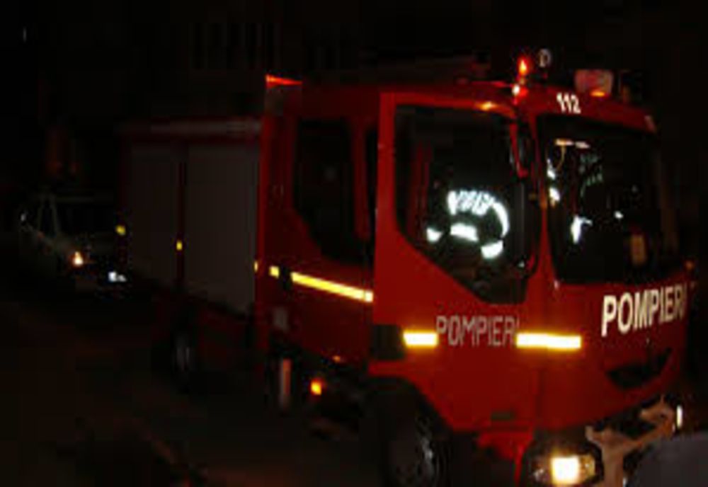 Incendiu la un Spital din Târgu Jiu, la Secția Neurologie, destinată pacienților suspecți de infecția cu noul coronavirus