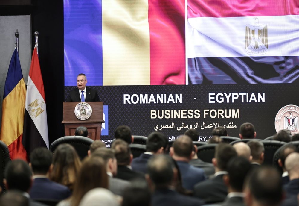 Ciucă, în Egipt: "România și-a consolidat economia". Ce spune premierul despre extinderea cooperării economice pe coridoarele de transport maritim