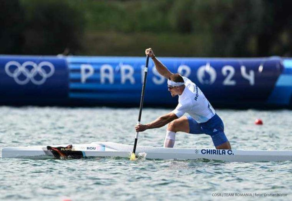 JO 2024 - KAIAC-CANOE: CĂTĂLIN CHIRILĂ A RATAT CALIFICAREA ÎN FINALA A