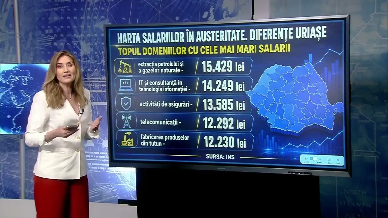 Harta salariilor