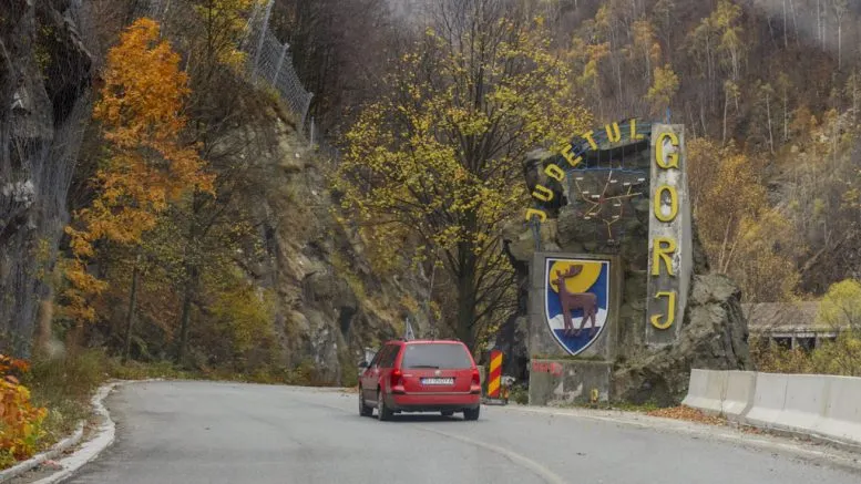 defileul jiului