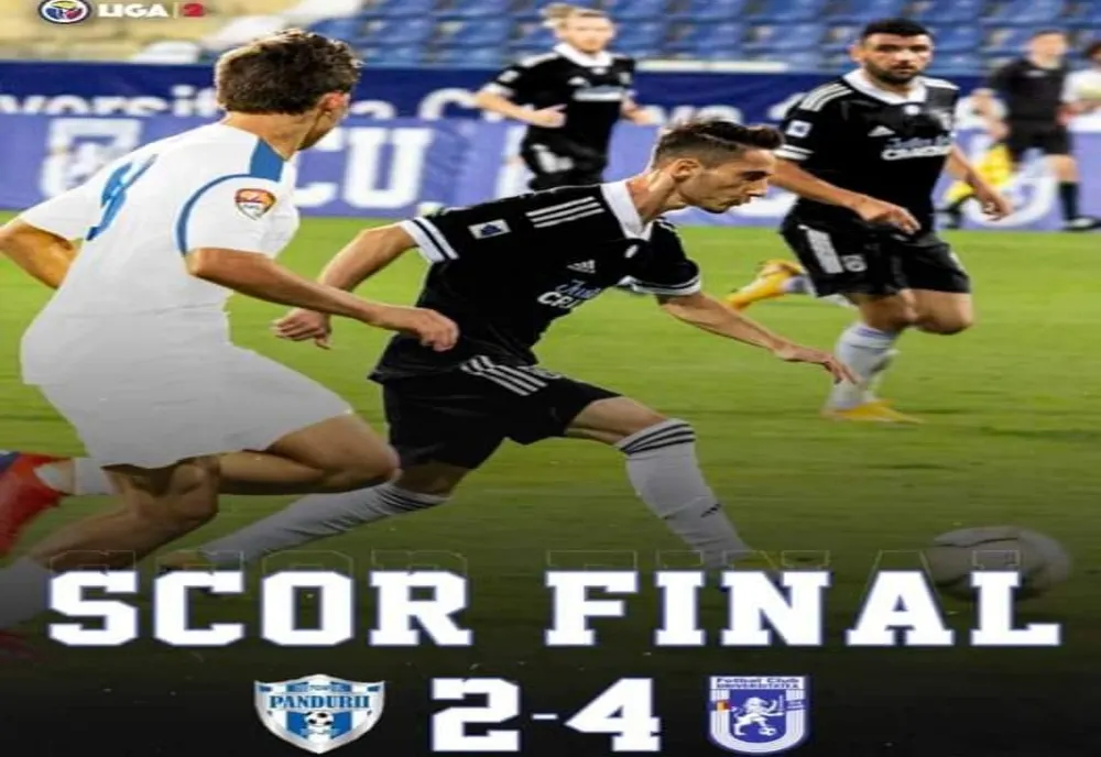 FC U Caiova s- a impus în fața Viitorul Pandurii Târgu Jiu