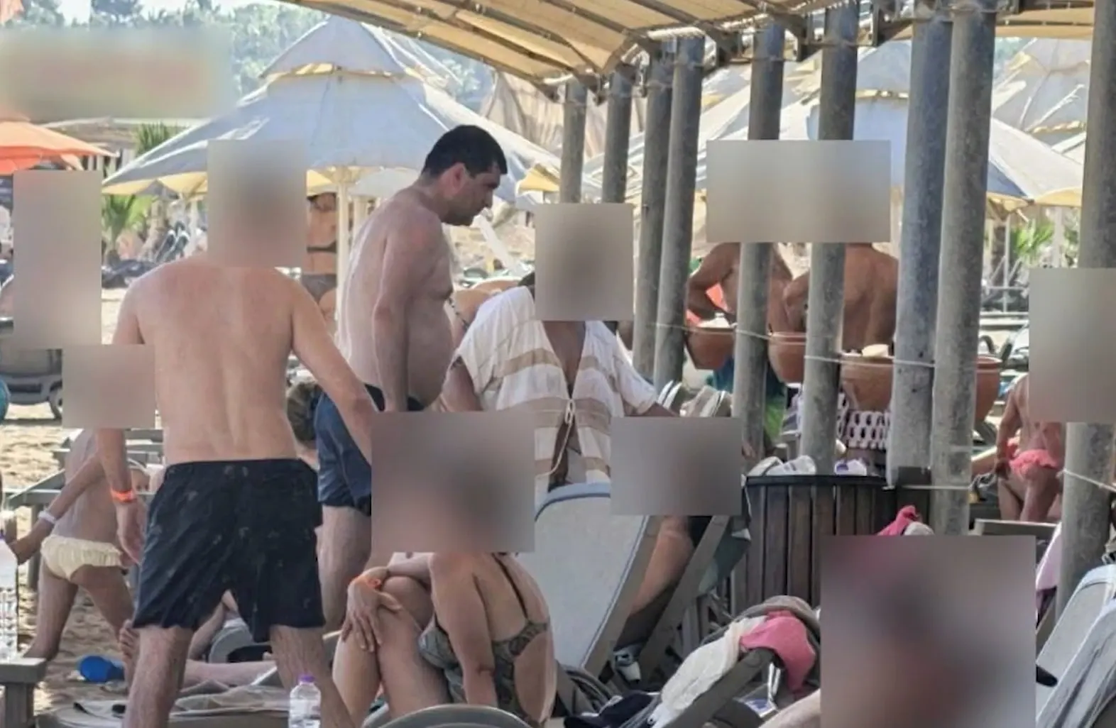 Radu Miruță pe plaja (Realitatea Plus, sursă A3)