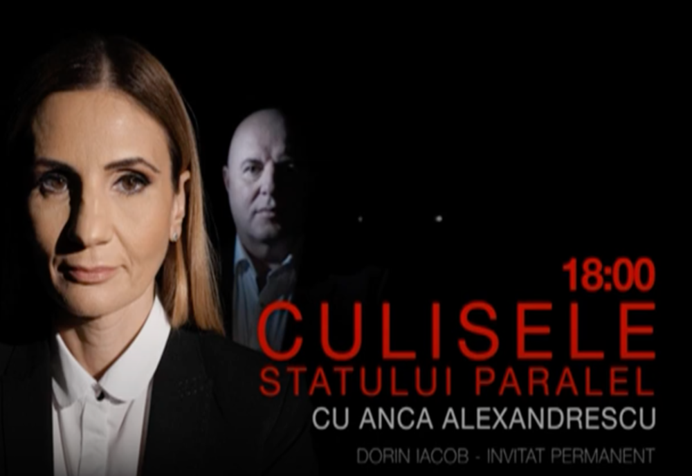 AZI la ora 18:00, dezvăluiri înfiorătoare despre "mafia sângelui", la CULISELE STATULUI PARALEL