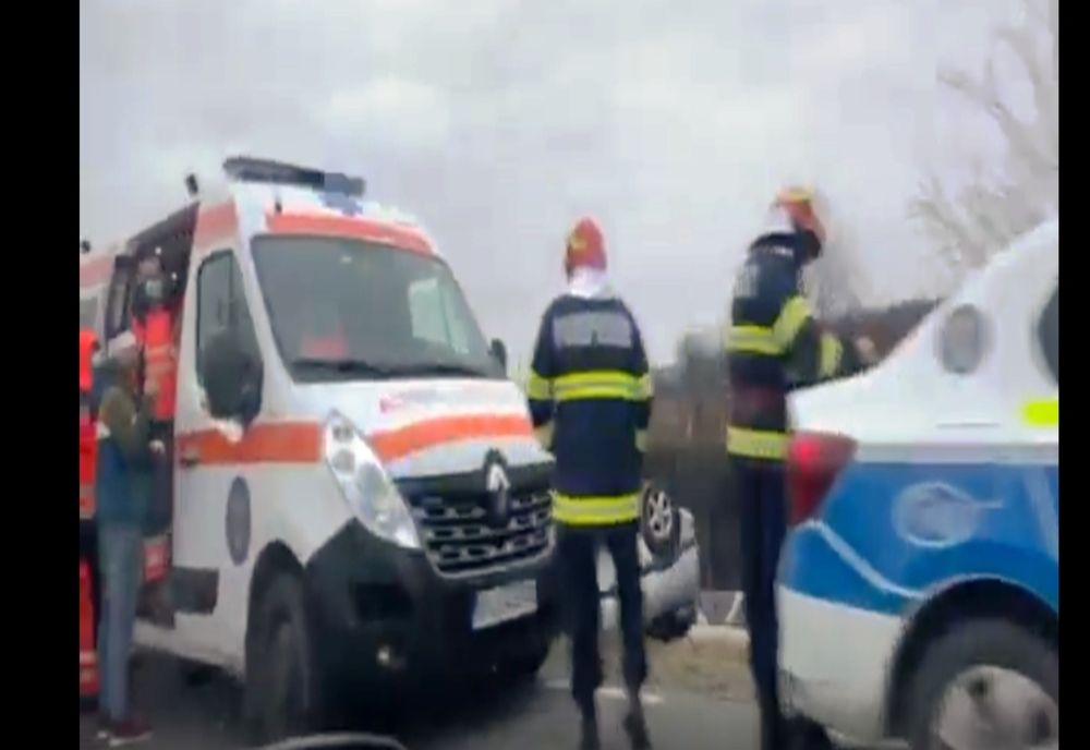 Gorj: Accident la Scoarţa (FOTO)