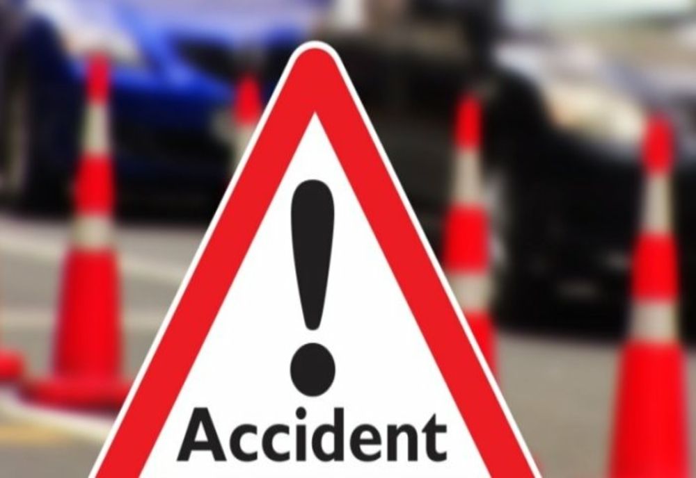 Accident în Gorj. Un autoturism s-a răsturnat