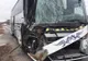 Accident între două autobuze pline cu mineri în Gorj