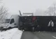 Un camion răsturnat a blocat un important drum din Gorj