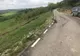 Un deal din Gorj o ia la vale cu o șosea cu tot