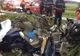 Accident teribil la Târgu Cărbunești. Bărbat strivit de o placă de beton