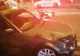 Accident în fața Porții Sărutului. O mașină a lovit o motocicletă