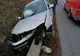 Accident la Săcelu: Un șofer beat a intrat într-un cap de pod