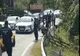 Accident în Gorj. Motociclist lovit de un autoturism, la Novaci