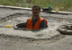 Muncitori ”la negru” în rețeaua de canalizare a comunei Turcinești