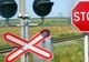 Mașină lovită de tren în Gorj