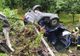 Accident în județul Hunedoara: o mașină a rupt un parapet și s-a răsturnat