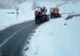 Ninge în zonele montane din Gorj şi Vâlcea (VIDEO)