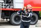 O fabrică de lemne din Gorj, cuprinsă de un incendiu